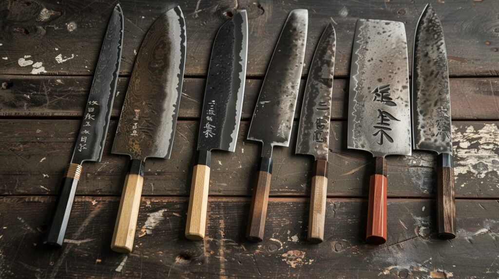 Set de couteau japonais