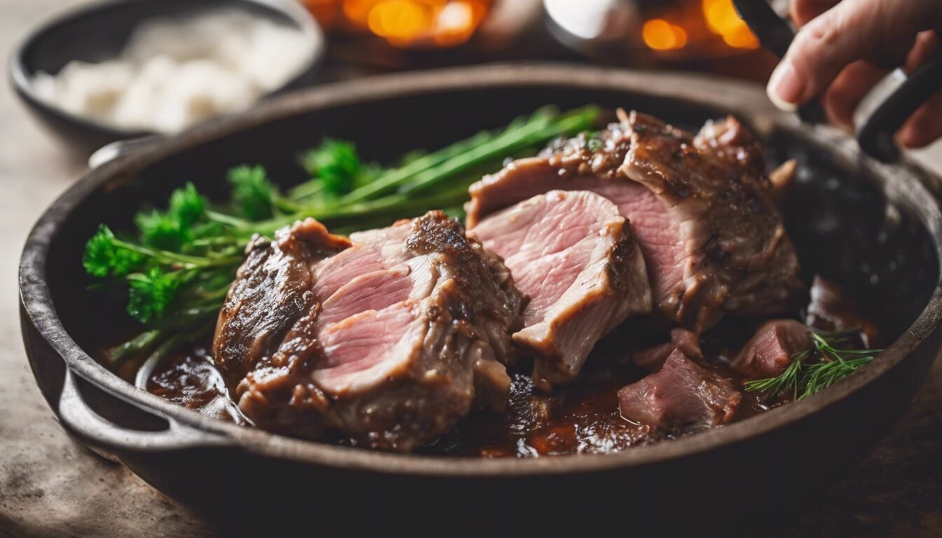 Read more about the article Comment to cook a boneless shoulder of lamb in the cookeo ?