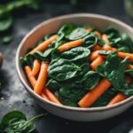 Comment to prepare a delicious recipe of spinach, carrots, and potatoes ?