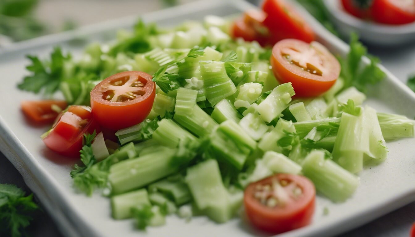 Mehr über den Artikel erfahren Comment vorbereiten eine köstliche Selleriesalat und Tomate ?