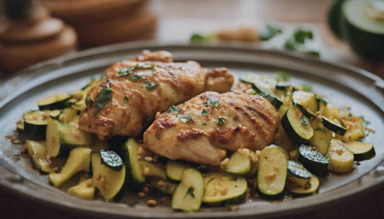 Lire la suite à propos de l’article Comment préparer rapidement un délicieux poulet aux courgettes avec une recette Cookeo ?