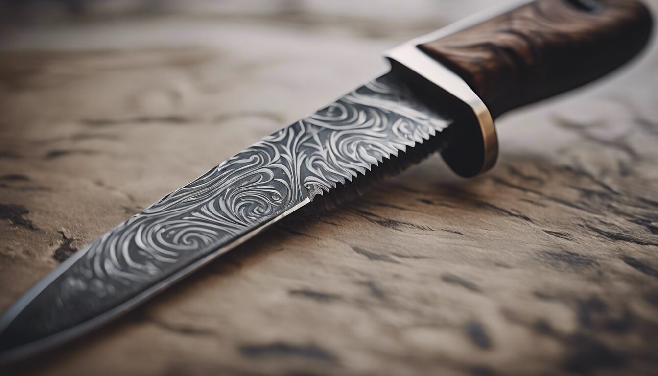 Read more about the article A handmade damascus blade knife: the masterpiece of modern cutlery?