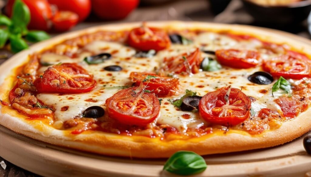 découvrez comment préparer une délicieuse pizza sans pâte, légère et protéinée en un clin d'œil ! une recette qui va vous surprendre !