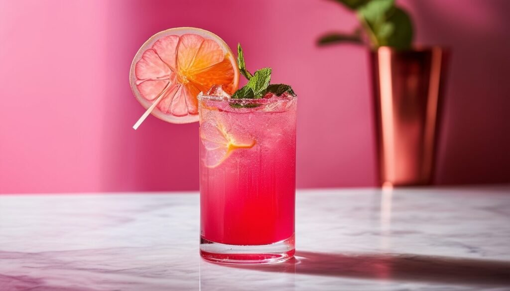découvrez le cocktail la ville en rose de papilles cocktails : le secret pour célébrer l'essence de toulouse avec ce mélange délicat et raffiné de saveurs, une véritable invitation à la découverte de la ville rose.