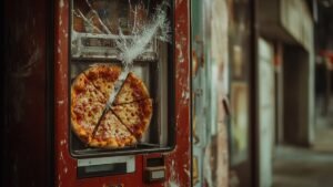 Lire la suite à propos de l’article Le distributeur du Kiosque à Pizza à Lesneven victime d’un acte de vandalisme