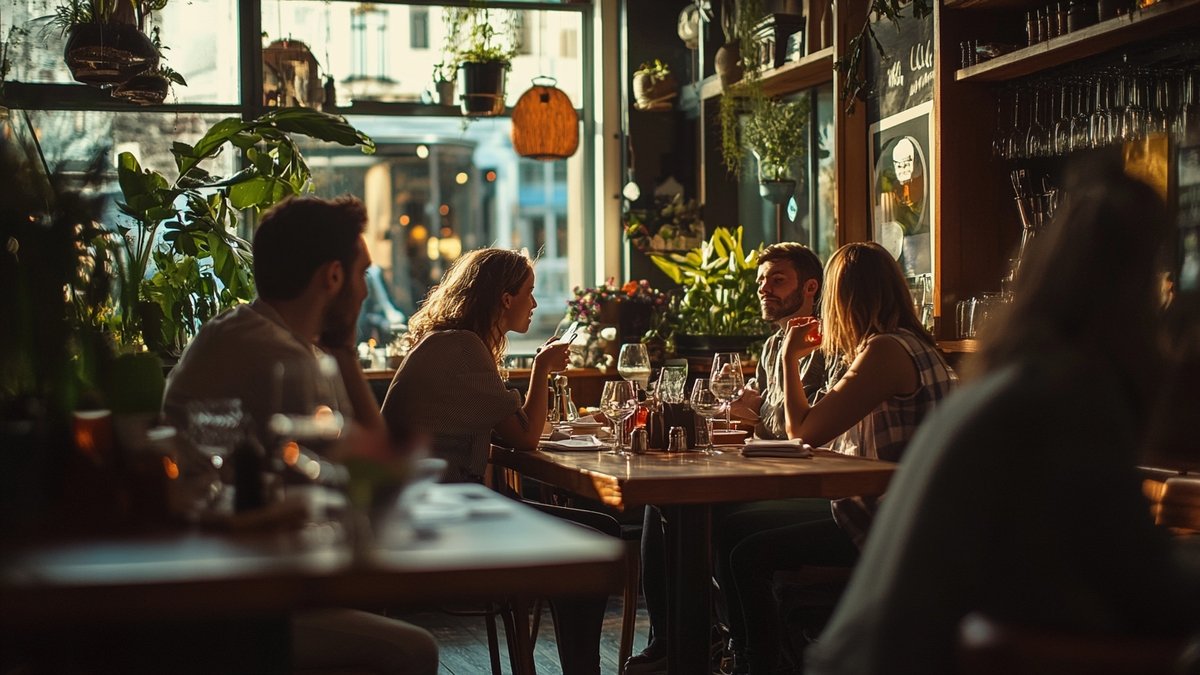 « Un restaurant où l'usage du portable est prohibé : une atmosphère transformée !