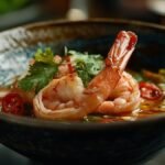 Discover the authentic recipe for Tom Yum Kung: a delicious Thai shrimp soup with tamarind