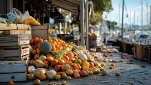 Ein Restaurantbetreiber im Hafen von Toulon festgenommen: große Mengen an Lebensmitteln vernichtet