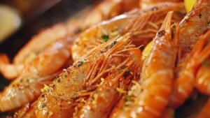 Recette de gambas grillées au four : simple et rapide