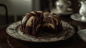 Recette de gâteau marbré au chocolat et vanille