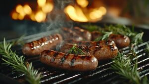 Recette de saucisse grillée aux épices pour un repas simple