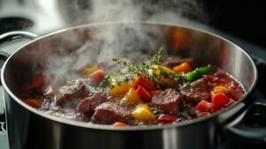 Recette de sauté de veau facile à préparer en 30 minutes