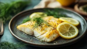 Recette facile de haddock à la moutarde et au citron