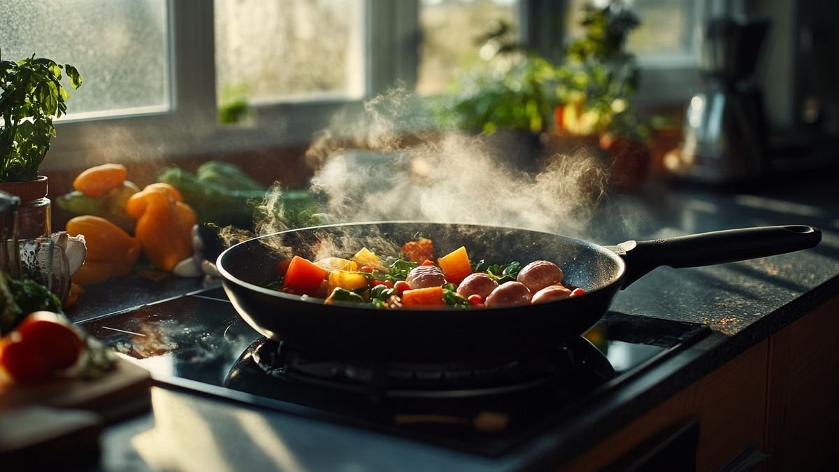 Recette de rognon poêlé aux herbes et légumes frais