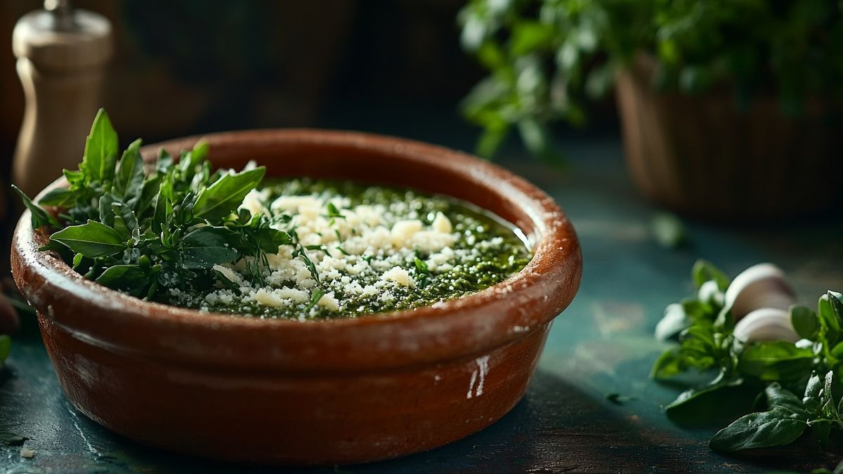 Recette de pesto à l'ail des ours fait maison