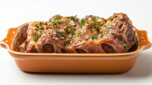 Comment préparer une selle d'agneau rôtie au four