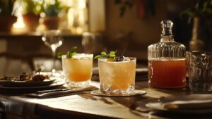 L'art des cocktails à table : Une expérience culinaire exceptionnelle