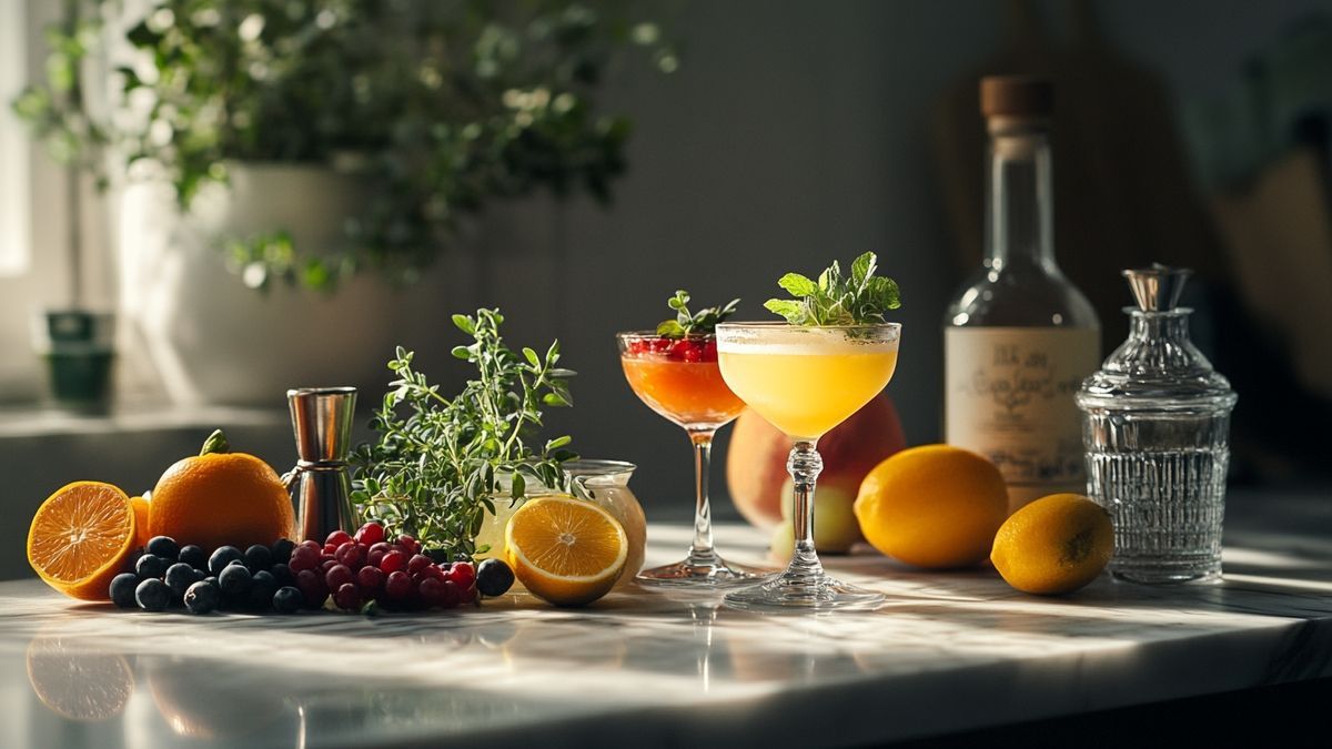 Quel cocktail choisir pour célébrer les fêtes, avec ou sans alcool ?