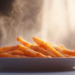 Receita de batatas-doces assadas crocantes