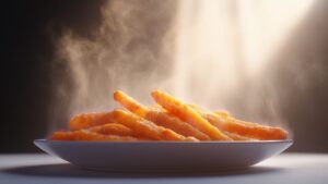 Recette de frites de patates douces au four croustillantes