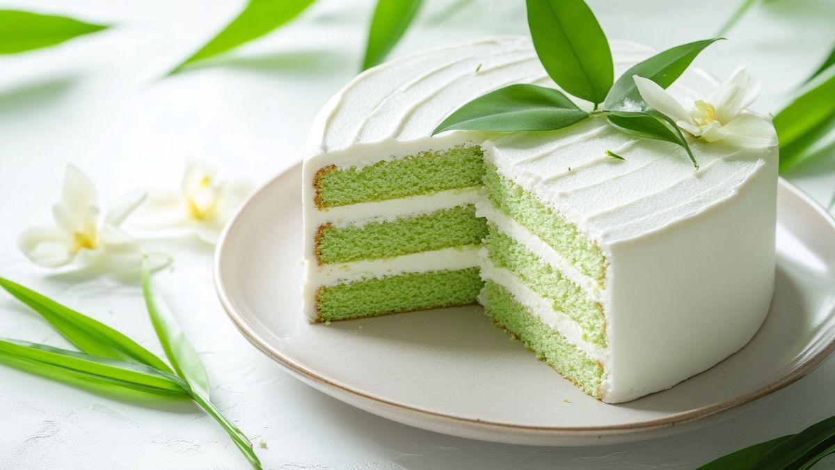 Recette de gâteau au pandan : une préparation asiatique