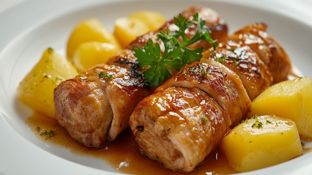 Recette de paupiette de porc au Cookeo facile à réaliser