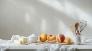 Recette facile de pêche de vigne : desserts et plats sucrés