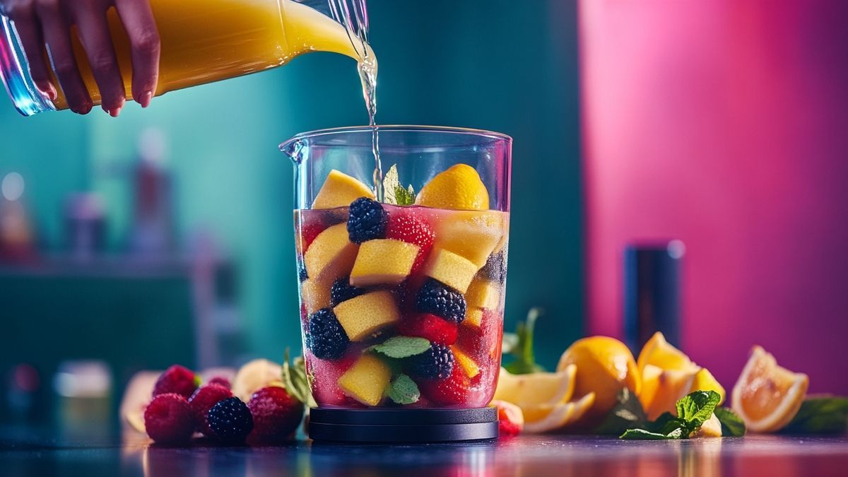 Recette facile de sorbet maison aux fruits frais