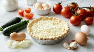 Recette facile de tarte à la courgette maison