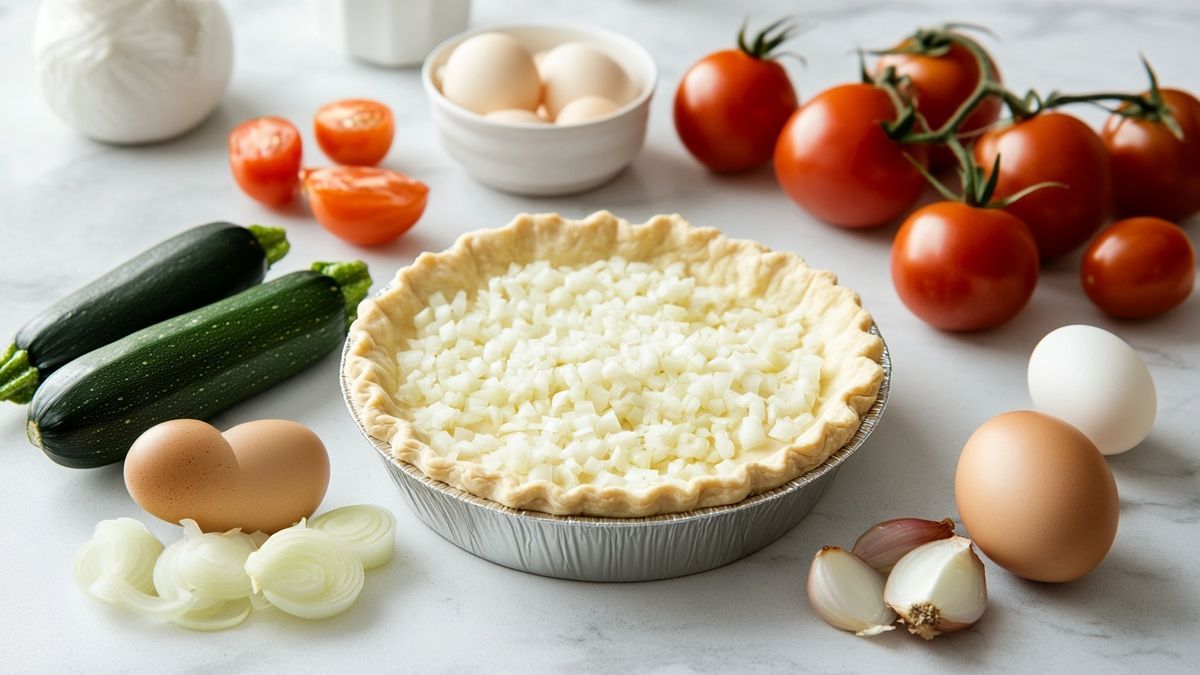 Recette facile de tarte à la courgette maison