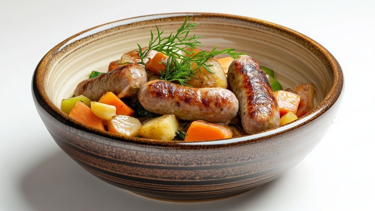 Recette traditionnelle de saucisse de Montbéliard